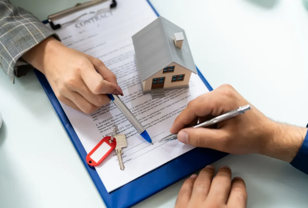 Inventory reports signed by client with guidance of clerk
